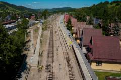 kolejowa zakopianka, stacja tymczasowa, Zakopane Spyrkówka