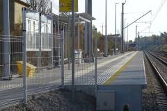 LK22, nowy peron, podniesienie prędkości, Bieliny Opoczyńskie