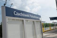 peron, stacja, POIiŚ 2014-2020, LK8, Czachówek Południowy, infrastruktura pasażerska, zmodernizowany peron