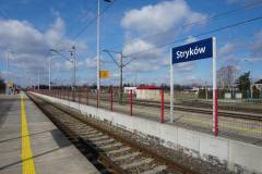 peron, Łódzki Węzeł Kolejowy, nowa infrastruktura, Stryków