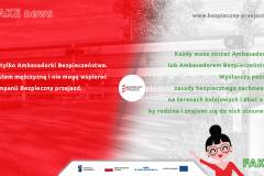 bezpieczny przejazd, bezpieczeństwo, materiał informacyjny, materiał edukacyjny, infografika, ambasadorka bezpieczeństwa, ambasadorki bezpieczeństwa, ambasador bezpieczeństwa, ciekawostka, fake news, fakt