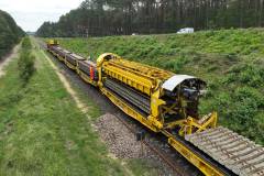 Radzice, Tomaszów Mazowiecki, PUN, maszyna, LK22, prace utrzymaniowe