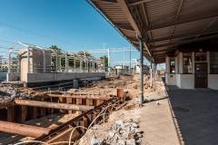 stacja, modernizacja stacji, Ostróda, KPO, roboty budowlane, warmińsko-mazurskie