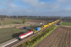 PUN, maszyna, LK204, prace na stacji kolejowej