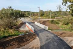 most, przejazd kolejowo-drogowy, Chynów, nowa infrastruktura, rzeka Czarna