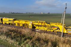 PUN, maszyna, LK204, prace na stacji kolejowej