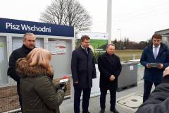 nowy przystanek, LK219, Merchel Ireneusz, Pisz Wschodni, briefing prasowy, nowa infrastruktura pasażerska