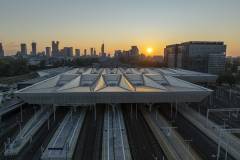 stacja, Warszawa Zachodnia, nowe przejście podziemne, nowa infrastruktura, www.stolicadobrychrelacji.pl, widok z góry