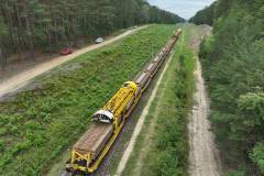 Radzice, Tomaszów Mazowiecki, PUN, maszyna, LK22, prace utrzymaniowe