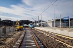 stacja, Katowice, nowy wiadukt, nowy tor, katowicki węzeł kolejowy, nowy peron