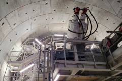 TBM, Święta Katarzyna, tarcza, drążenie tunelu kolejowego