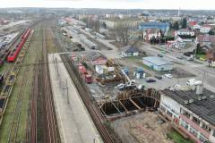 modernizacja, Rail Baltica, stacja, Łapy, prace budowlane, nowa infrastruktura