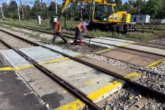 Tomaszów Mazowiecki, nowa infrastruktura, prace na stacji kolejowej, nowy peron