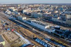 stacja, prace budowlane, nowy wiadukt, katowicki węzeł kolejowy, Sosnowiec Główny