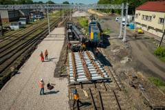 Oświęcim, LK93, nowa infrastruktura, prace na stacji kolejowej