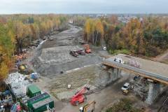 E75, Rail Baltica, Kobyłka Ossów, prace budowlane, nowy tunel, nowa infrastruktura, nowy wiadukt drogowy, nowe skrzyżowanie bezkolizyjne