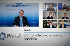 Krajowy Program Kolejowy, Merchel Ireneusz, Adamczyk Andrzej, wideokonferencja, X Kongres Kolejowy, nowa perspektywa UE