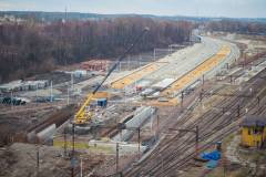 nowy wiadukt, Zebrzydowice, LK93, nowy tor, nowy peron, nowy most