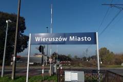 nowa wiata, nowa infrastruktura pasażerska, łódzkie, nowe oznakowanie, Wieruszów Miasto