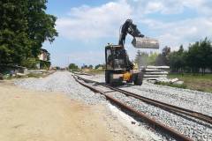 tor, nowy przystanek, prace budowlane, infrastruktura kolejowa, LK285, Bielany Wrocławskie