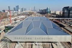 Warszawa Zachodnia, linia średnicowa, warszawska linia średnicowa, budowa peronu, Budimex, WWK