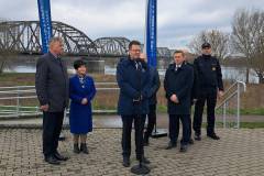 Grudziądz, briefing prasowy, Bittel Andrzej