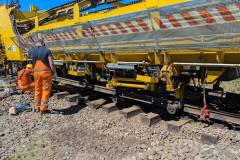 LK274, tor, Dolny Śląsk, Jelenia Góra, PUN, maszyna, nowy tor, Żuławy, nowy tłuczeń, Stara Kamienica