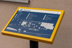 stacja, informacja pasażerska, Opalenica, schemat, KPO