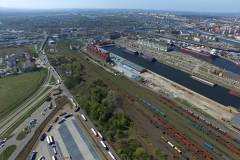 nowy wiadukt, port Świnoujście, Szczecin Port Centralny, transport towarowy, Morze Bałtyckie, nowy tor, nowy  most