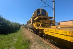 LK274, tor, Dolny Śląsk, Jelenia Góra, PUN, maszyna, nowy tor, nowy tłuczeń, Stara Kamienica