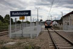 stacja, POIiŚ 2014-2020, LK97, Radziszów, kolejowa zakopianka, nowy peron