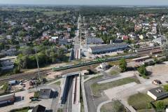Teresin, tunel drogowy, nowa infrastruktura, widok z lotu ptaka, otwarcie