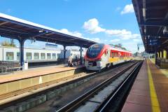 peron, stacja, pociąg, wiata, Gorzów Wielkopolski, LK363