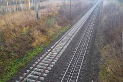 LK131, przewóz towarów, prace na linii, Zduńska Wola Poddębice, nowa szyna, nowy podkład