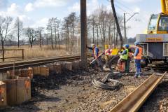 Trzebinia, prace budowlane, Oświęcim, LK93, Czechowice-Dziedzice