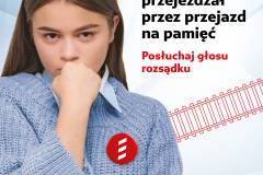 bezpieczny przejazd, bezpieczeństwo, kampania społeczna, materiał informacyjny, materiał edukacyjny, plakat, materiał promocyjny, ambasadorka bezpieczeństwa, ambasadorki bezpieczeństwa, ambasador bezpieczeństwa, ambasadorzy bezpieczeństwa