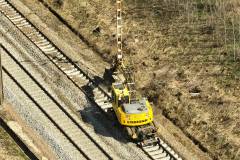 tor, PUN, wymiana nawierzchni, prace utrzymaniowe, Dąbrowa Górnicza, LK154, Przemiarki