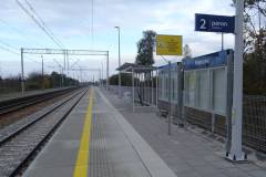 nowy przystanek, LK22, nowy peron, podniesienie prędkości, Wieniawa