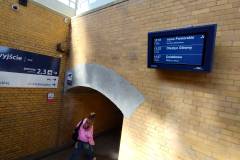 nowy przystanek, Olsztyn Zachodni, nowa infrastruktura, nowy wyświetlacz