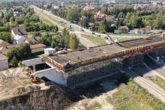 Mielec, LK25, prace budowlane, nowa infrastruktura, nowy wiadukt drogowy