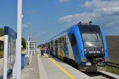 nowa infrastruktura pasażerska, pociąg pasażerski, Czaplinek, LK210, nowy peron