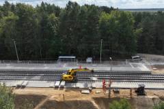 nowy przystanek, nowy peron, LK26, Borowino