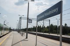 peron, stacja, POIiŚ 2014-2020, LK8, Czachówek Południowy, infrastruktura pasażerska, zmodernizowany peron