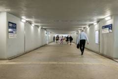 pasażer, przejście podziemne, stacja, Bytom