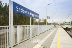 E75, Rail Baltica, CEF, nowy przystanek, Sadowne Węgrowskie