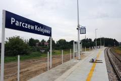 nowy przystanek, nowa infrastruktura, LK30, Parczew Kolejowa