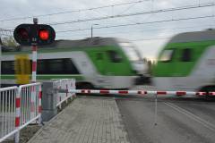 bezpieczny przejazd, przejazd kolejowo-drogowy, rogatka