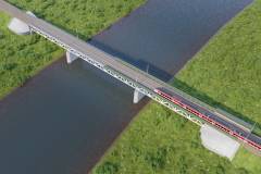 wizualizacja, widok z lotu ptaka, nowy most, Oborniki