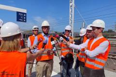 stacja, Warszawa Zachodnia, briefing prasowy, Jakubowski Karol