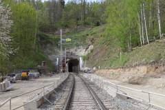 tunel, nowa sieć trakcyjna, nowy tor, nowa infrastruktura, Trzcińsko